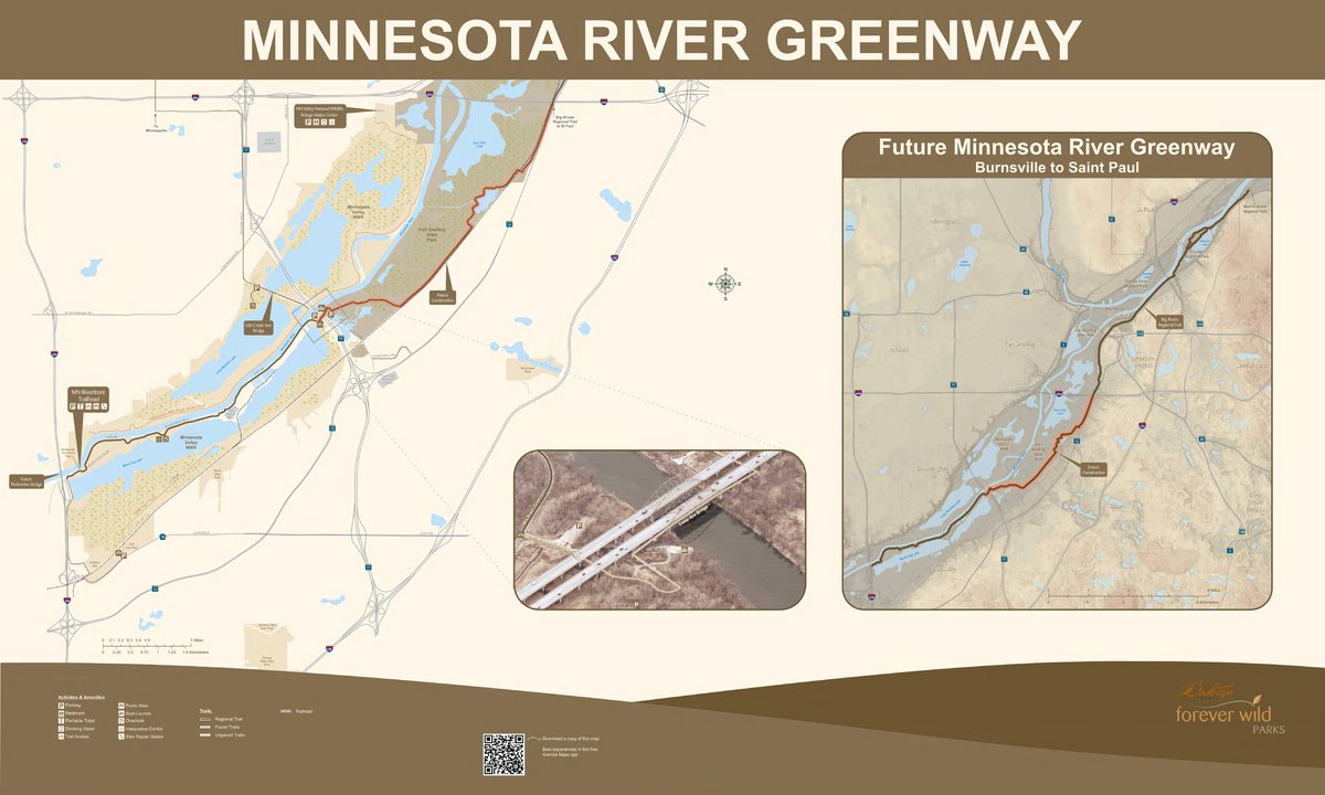 Minnesota River Greenway Map by Dakota County, Minnesota Avenza Maps