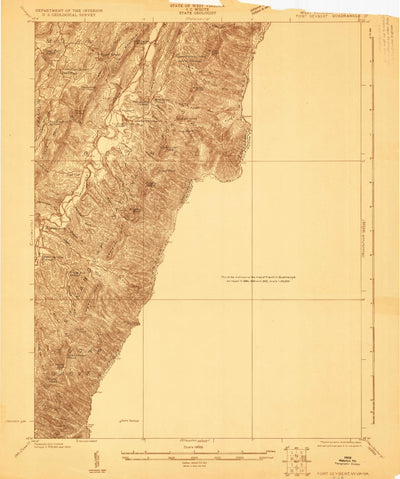 Fort Seybert, WV-VA (1922, 48000-Scale) Preview 1