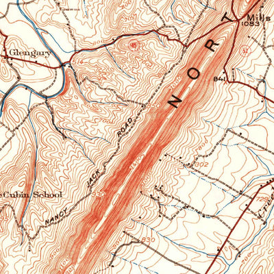 Gerrards Town, WV-VA (1937, 62500-Scale) Preview 2