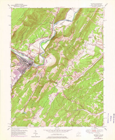 Keyser, WV-MD (1949, 24000-Scale) Preview 1