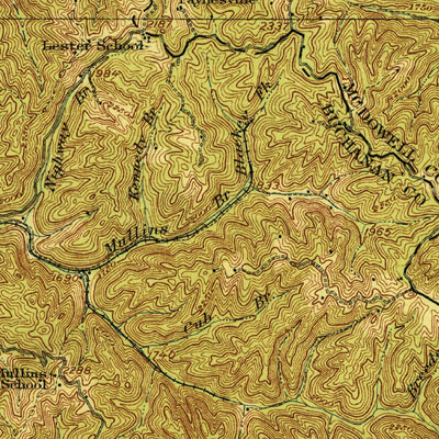 Ieager, WV-VA (1916, 62500-Scale) Preview 3