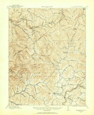 Summersville, WV (1913, 62500-Scale) Preview 1