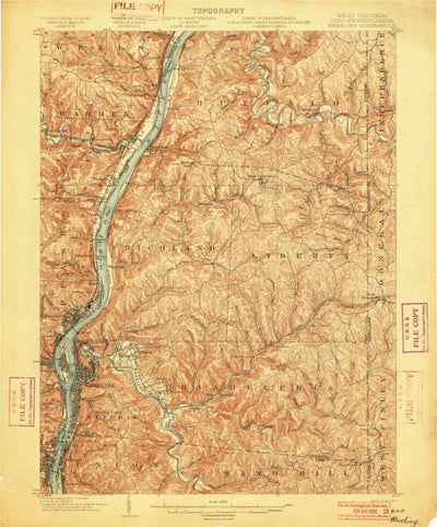 Wheeling, WV-OH-PA (1902, 62500-Scale) Preview 1