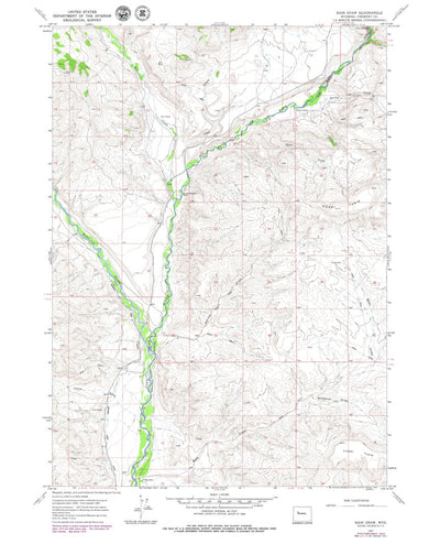 Bain Draw, WY (1967, 24000-Scale) Preview 1