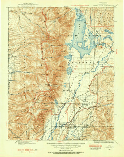 Grand Teton, WY (1899, 125000-Scale) Preview 1
