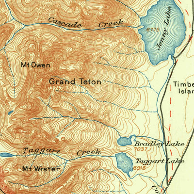 Grand Teton, WY (1899, 125000-Scale) Preview 2
