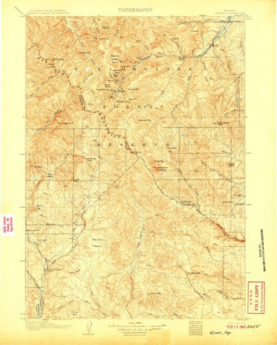 Kirwin, WY (1906, 125000-Scale) Preview 1