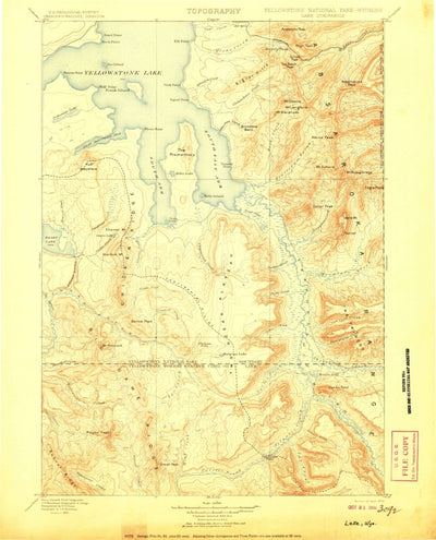 Lake, WY (1906, 125000-Scale) Preview 1