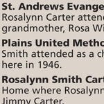 Jimmy Carter National Historic Site – Walking Map