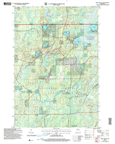 Pike Lake NW, WI (2005, 24000-Scale) Preview 1