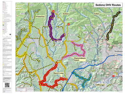 Red Rock Ranger District OHV Routes