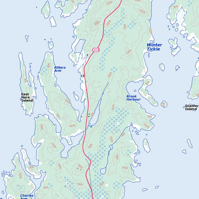 Point Leamington, NL (002E06 Toporama)