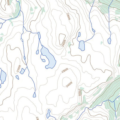 Lac Lomier, NL (014E13 Toporama)