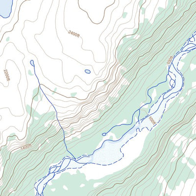 Lac Lomier, NL (014E13 Toporama)