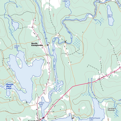 Wentworth Lake, NS (021A04 Toporama)