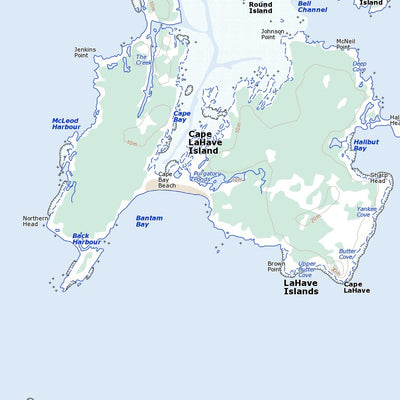 Lahave Islands, NS (021A01 Toporama)