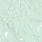 Wild Goose Lake, NB (021N16 Toporama)