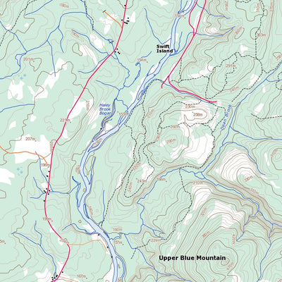 Riley Brook, NB (021O03 Toporama)
