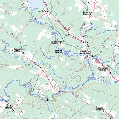 Bridgewater, NS (021A07 Toporama)