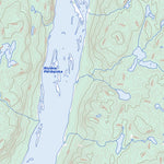 Petit Lac Onatchiway, QC (022E03 Toporama)