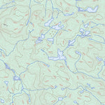 Lac Aux Grandes Pointes, QC (022E04 Toporama)