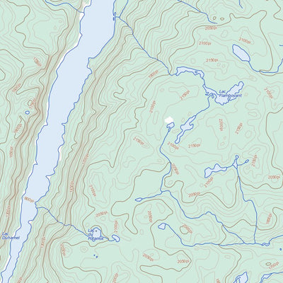 Lac À Paul, QC (022E15 Toporama)