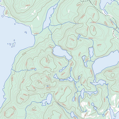 Lac Dissimieux, QC (022F13 Toporama)