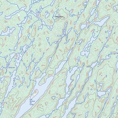 Rivière-Au-Tonnerre, QC (022I07 Toporama)