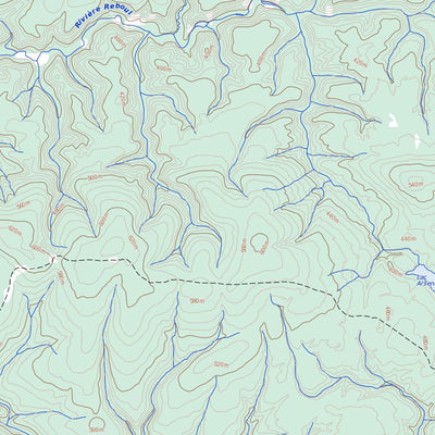 Rivière Reboul, QC (022A06 Toporama)