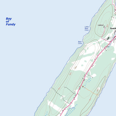 Church Point, NS (021B08 Toporama)