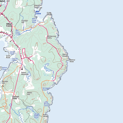 Campobello Island, NB (021B15 Toporama)