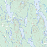 Lac Des Sept Milles, QC (022M02 Toporama)