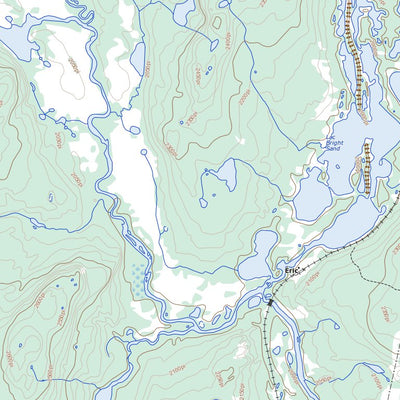 Lac Éric, NL (022P13 Toporama)