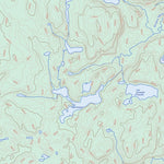 Lac Des Rapides, QC (022J08 Toporama)