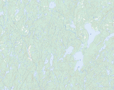 Grand Lac Du Nord, QC (022J14 Toporama)