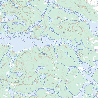 Domagaya Lake, NL (022P15 Toporama)