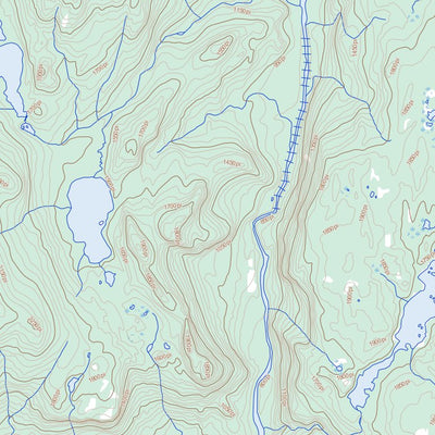 Lac À L'Aigle, QC (022P03 Toporama)