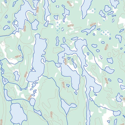 Lac Du Dôme, QC (024F16 Toporama)