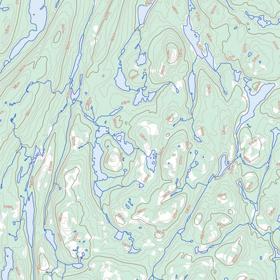Lac Lippé, QC (023N06 Toporama)
