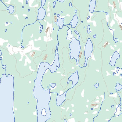 Lac Du Basalte, QC (024K10 Toporama)