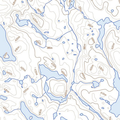 Lac Buet, QC (025D14 Toporama)
