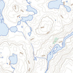Lac Brochin, NU (025D16 Toporama)