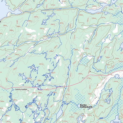 Sharbot Lake, ON (031C15 Toporama)