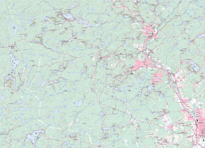 Saint-Sauveur-Des-Monts, QC (031G16 Toporama)