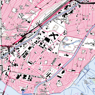 Lachine, QC (031H05 Toporama)