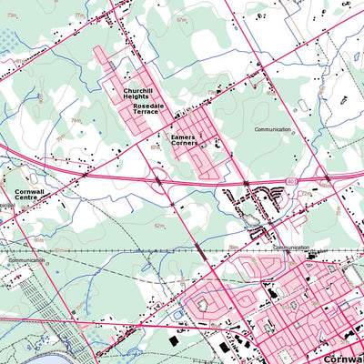 Cornwall, ON (031G02 Toporama)