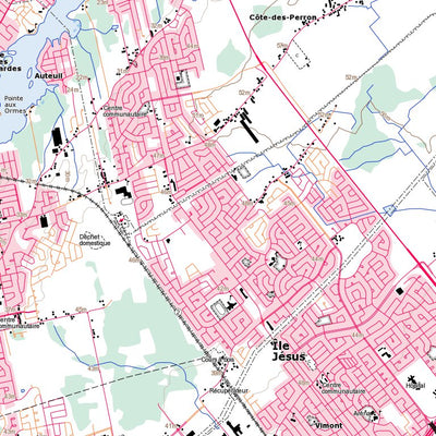 Laval, QC (031H12 Toporama)