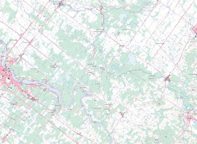 Drummondville, QC (031H16 Toporama)