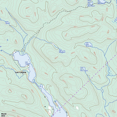 Saint-Donat-De-Montcalm, QC (031J08 Toporama)