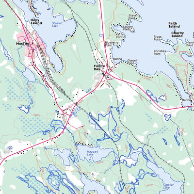 Lake Joseph, ON (031E04 Toporama)